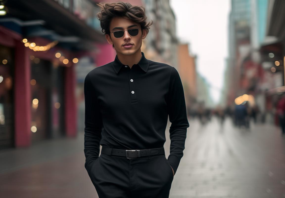 No Dejes Pasar Esta Oportunidad: Polos Negros UNIQLO para Hombre, Ropa Deportiva a Precio Especial