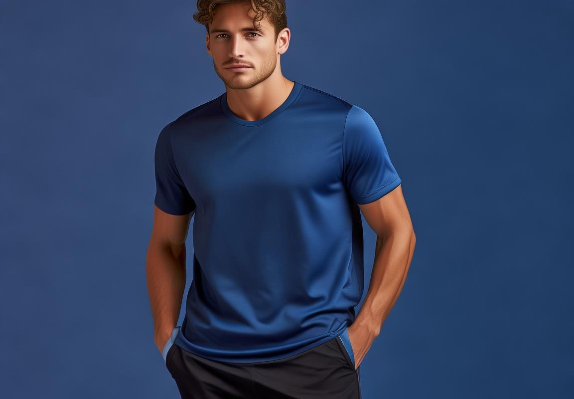 Uniqlo Guadalajara: Oferta Especial de Camiseta de Running Azul Marino para Hombres