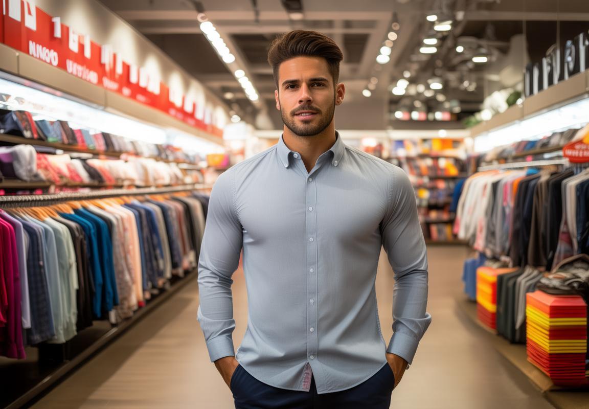 Oferta Especial: Camisa UNIQLO Oxford Gris en Guadalajara, México