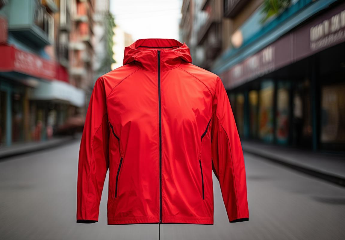 Oferta Especial: Chamarra Deportiva Roja UNIQLO, No Dejes Pasar Esta Oportunidad